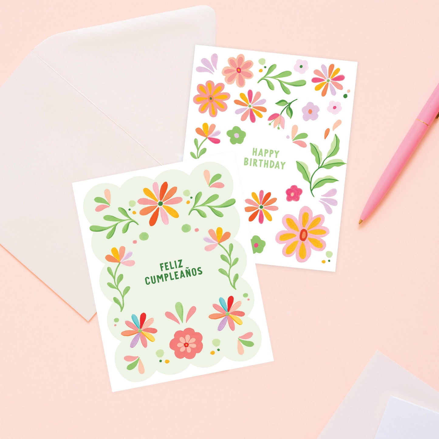 Isabella MG - Happy Birthday Otomi Birthday Greeting Card