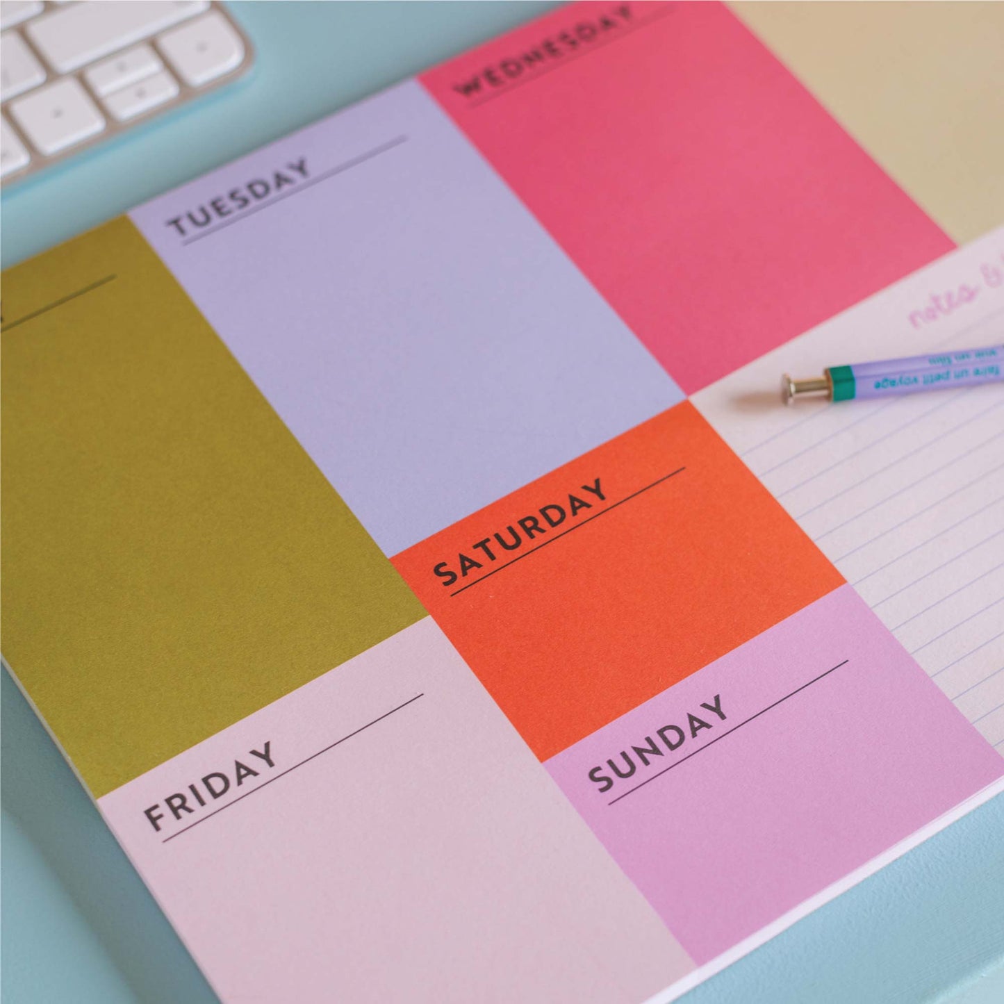 Good Tuesday - A4 Weekly Planner Pad | Block My Life