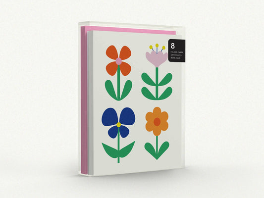 My Darlin' - Gang of Fleurs No. 2 - Blank Greeting Card