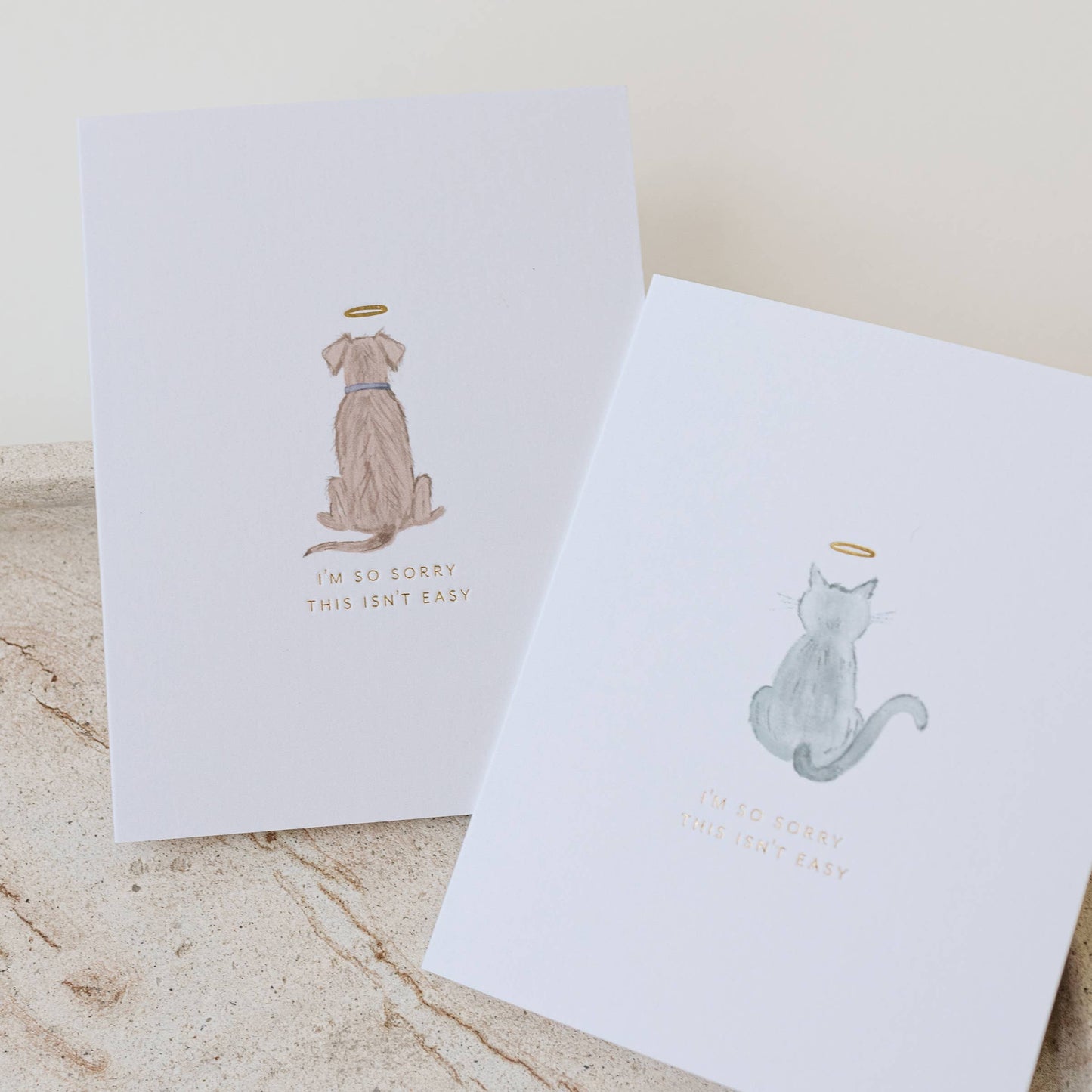 Ramona & Ruth - Angel Dog Card