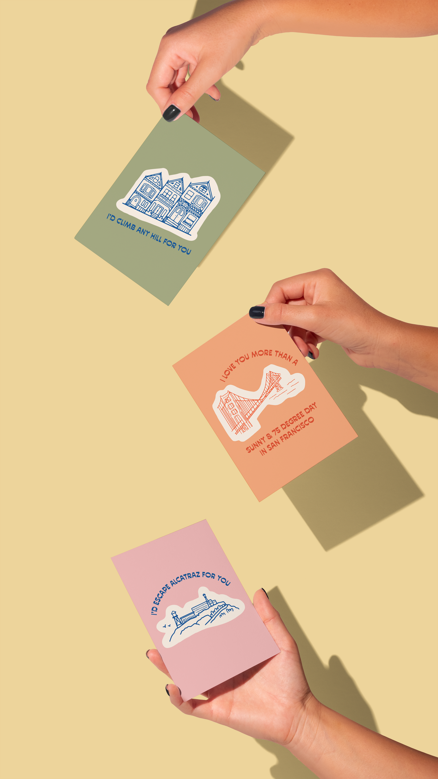 By Aleisha - I'd Escape From Alcatraz For You Greeting Card