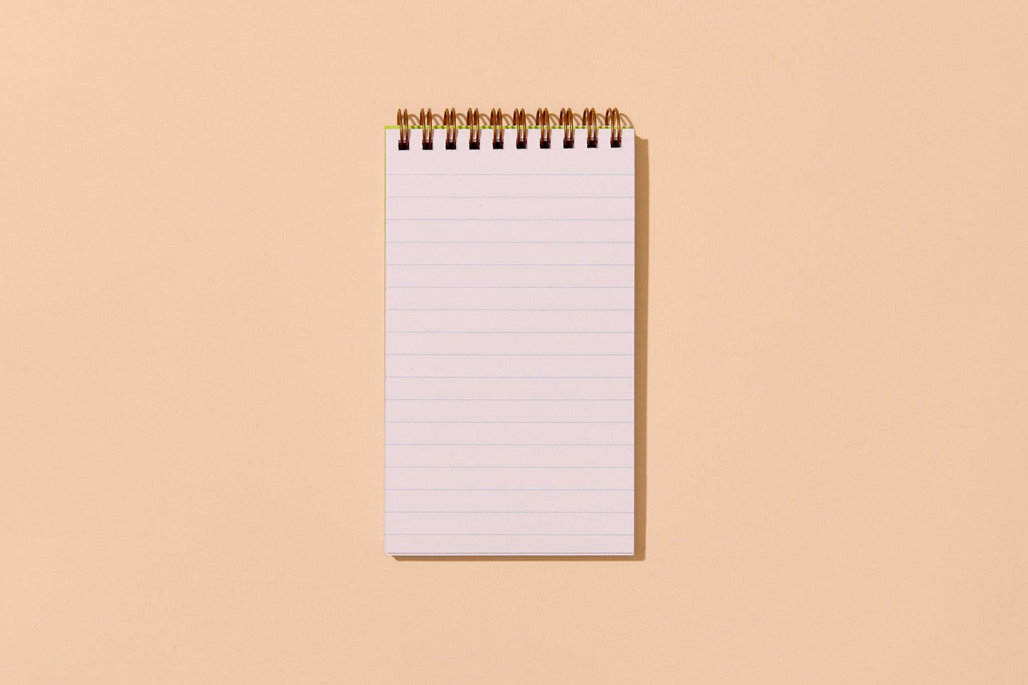 And Here We Are - Hearts Letterpress Spiral Pocket Size Notebook - Made in USA