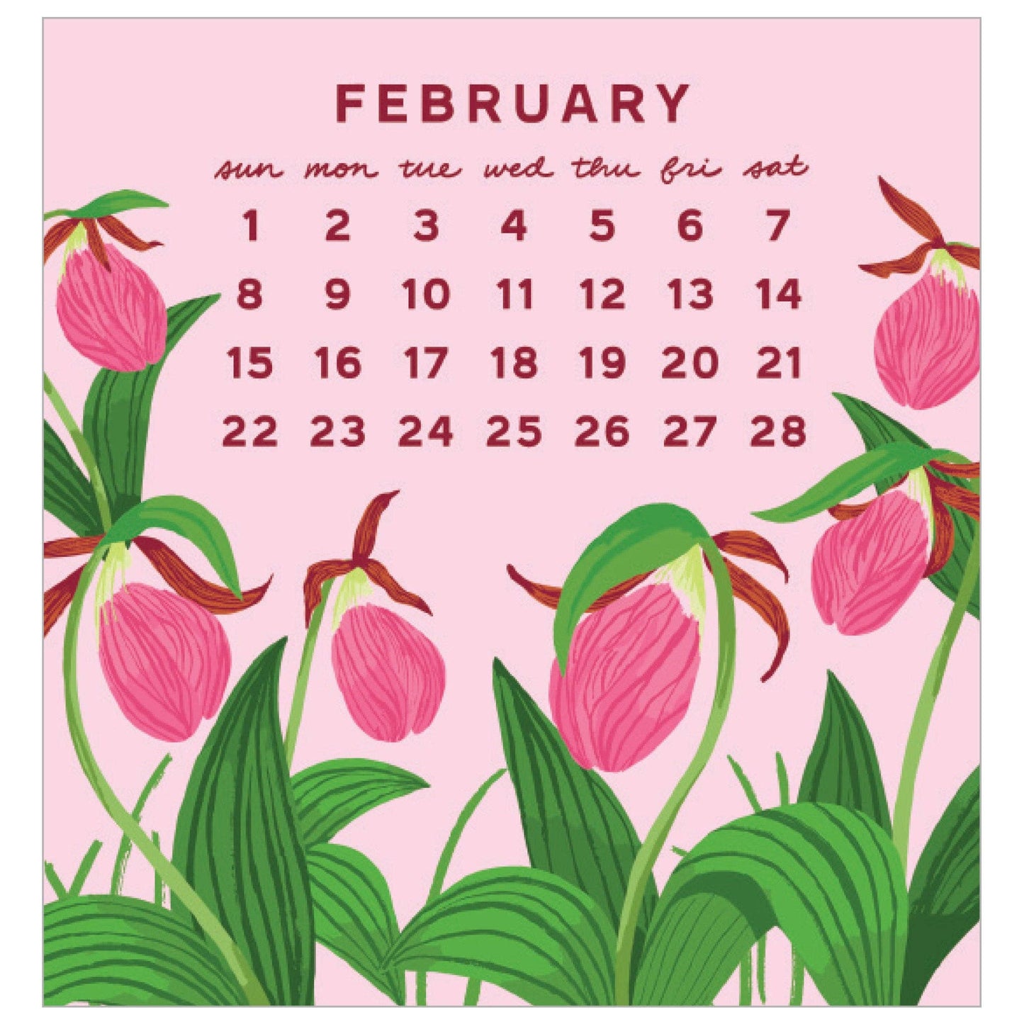 Smudge Ink - 2026 Blossom Mini Calendar