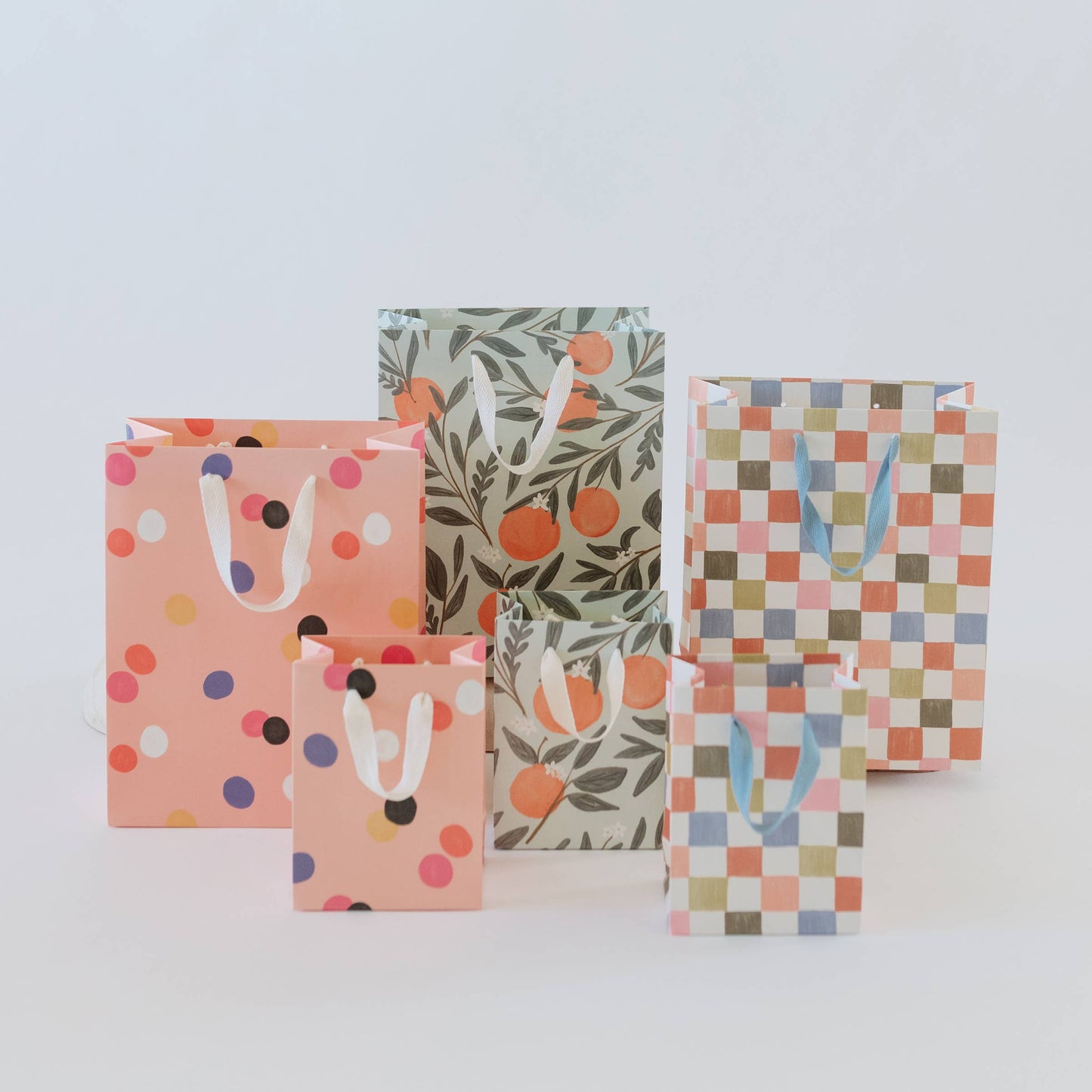 Ramona & Ruth - Check Gift Bag: Medium