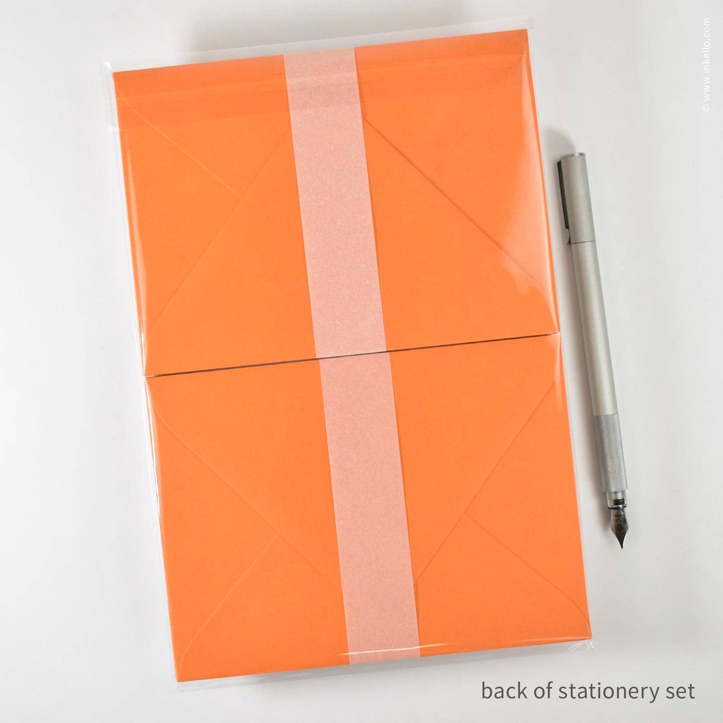 Inkello Letterpress - Stationery Set with Yellow Sun (#472)