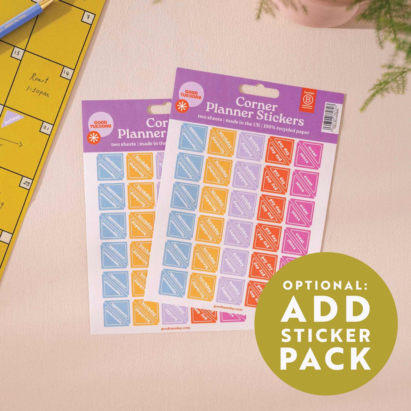 Good Tuesday (Once Upon a Tuesday) - 2026 Calendar | Colourburst | A4