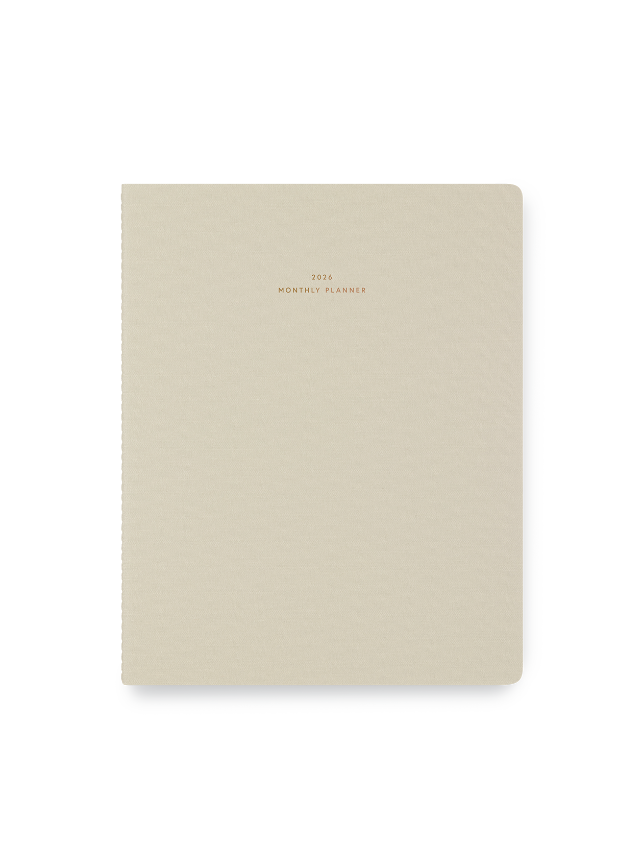 Appointed - 2026 Monthly Planner: Natural Linen