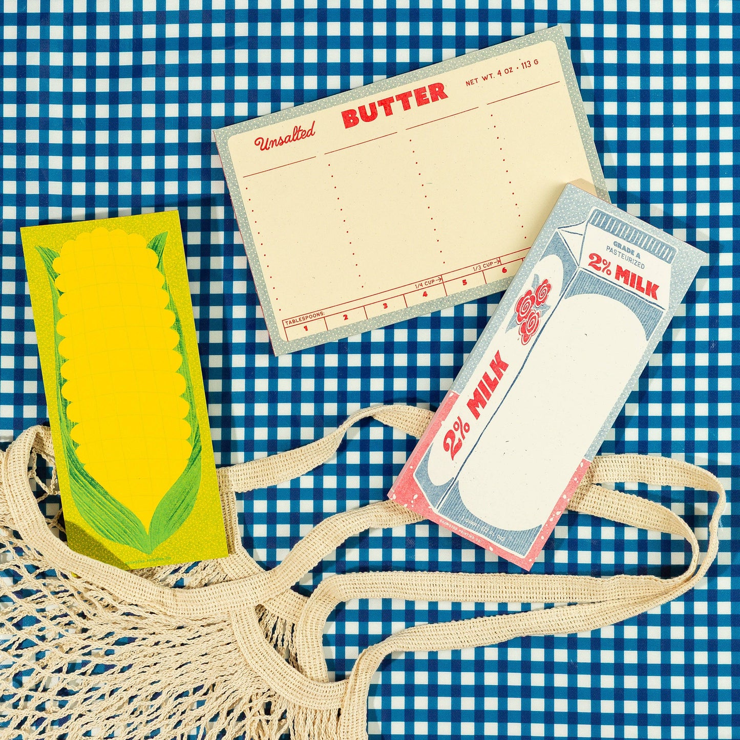 Bromstad Printing Co. - 2% Milk - Risograph Notepad