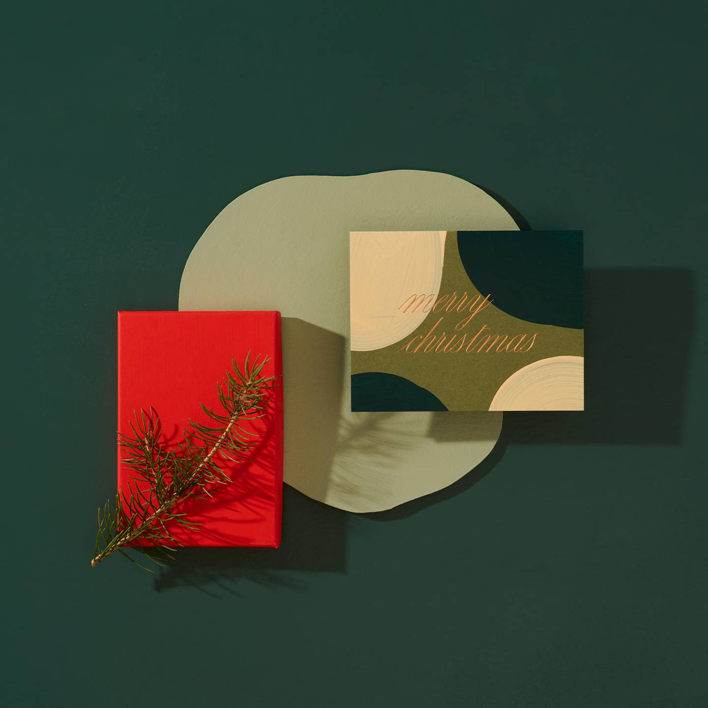 Moglea - Fir Christmas card