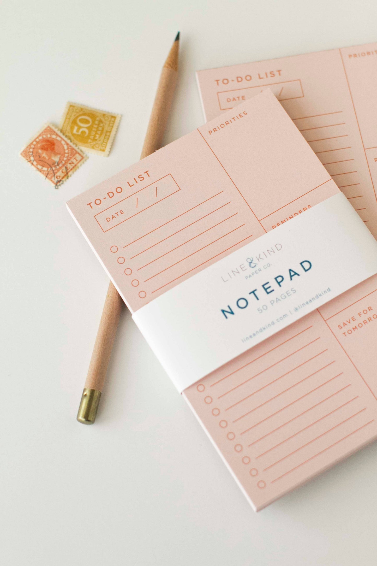Line & Kind Paper- To-Do List Notepad | Priorities