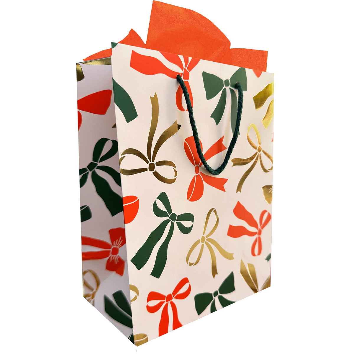The Social Type - Holiday Ribbon Gift Bag