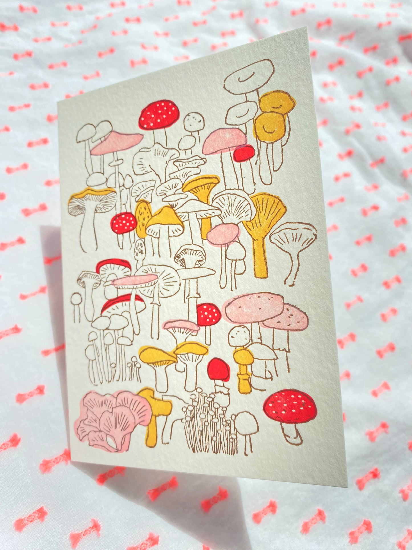 Ilee Papergoods - Mushroom - 4Bar Boxed set of 6
