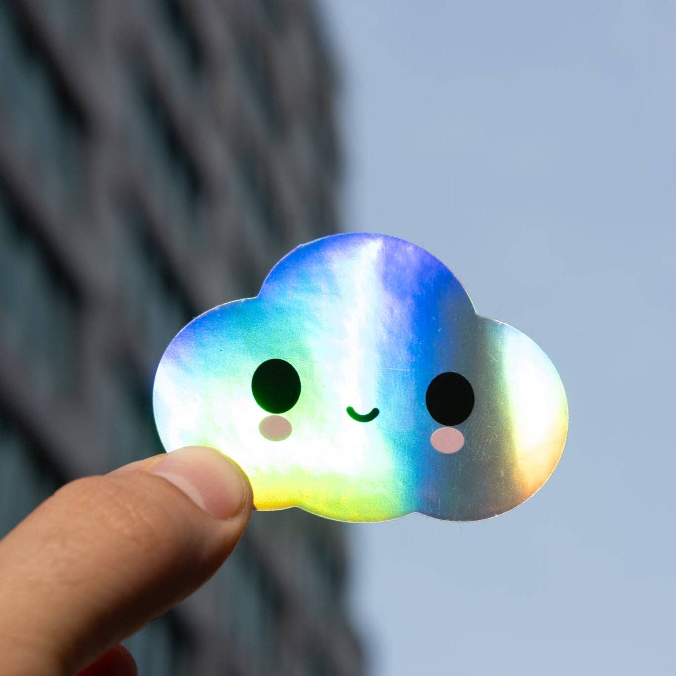 Apply Stickers - Holo Little Cloud by FriendsWithYou - Die-Cut Sticker