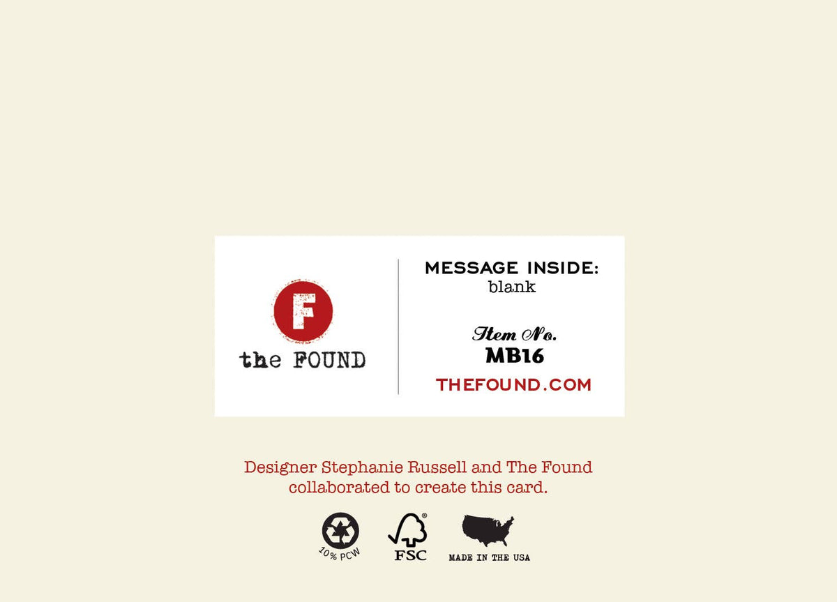 THE FOUND - San Francisco City by the Bay Card (4 bar)