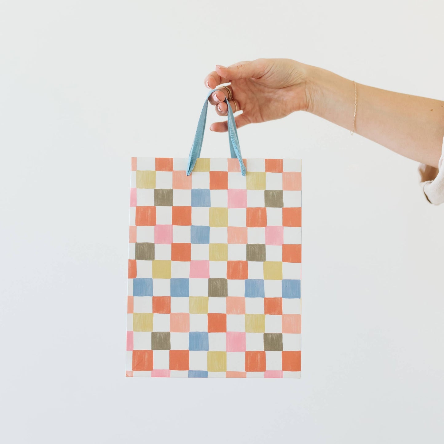 Ramona & Ruth - Check Gift Bag: Medium