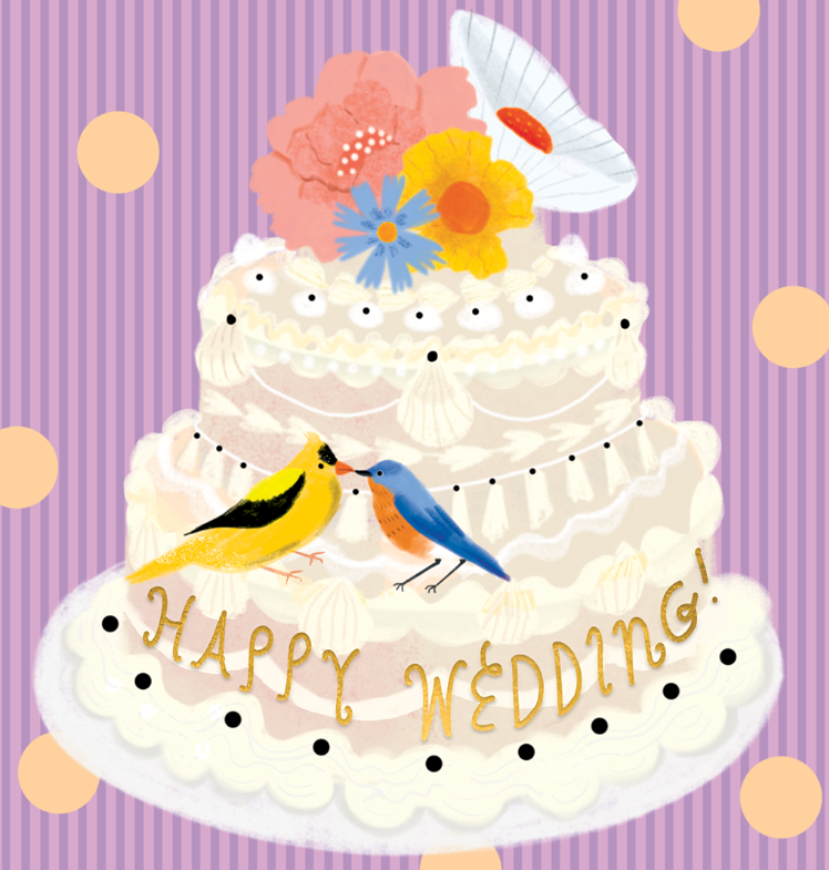 Carolyn Suzuki - SWEET UNION - Wedding Card
