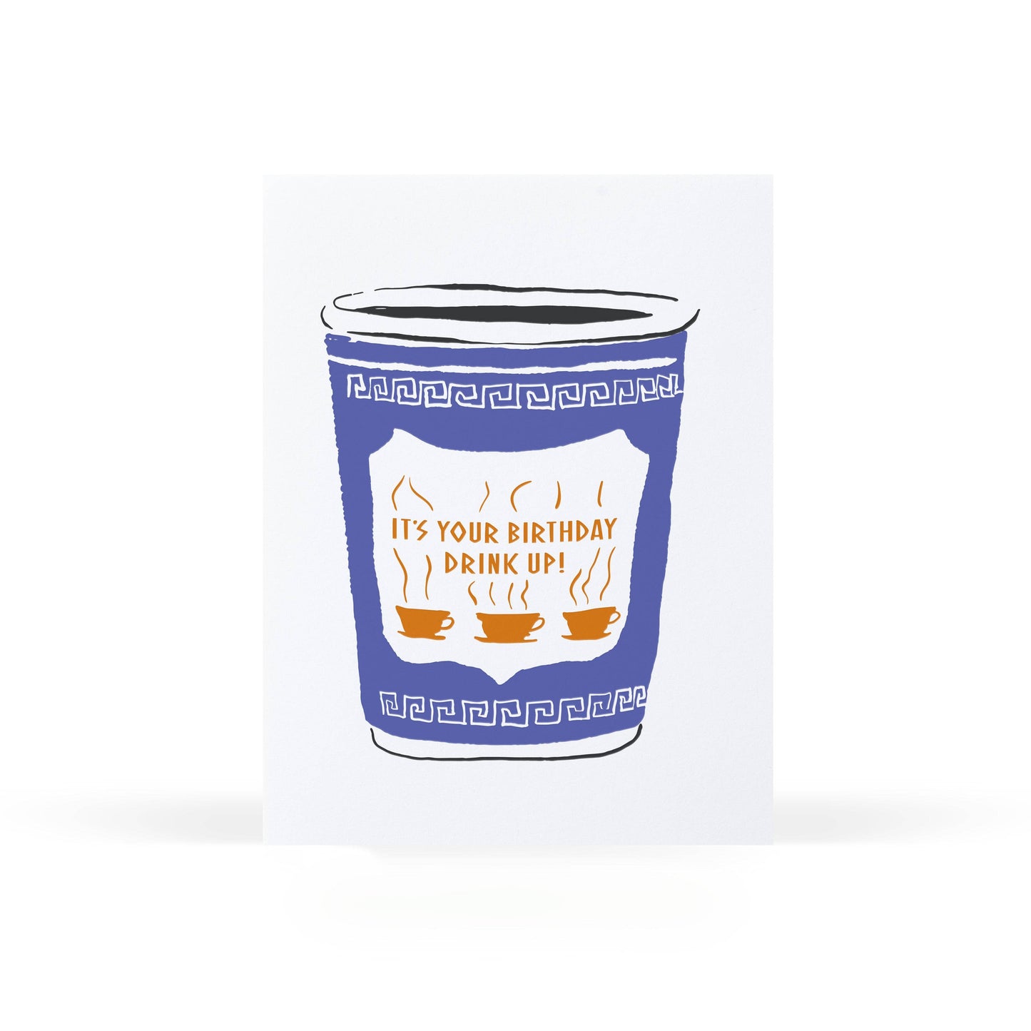 Sweet Bippy Press - Birthday Coffee Cup Greeting Card