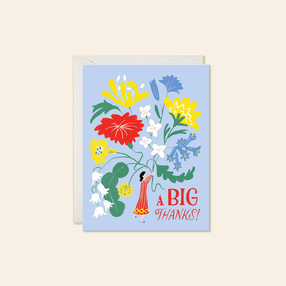 Karen Schipper - Bouquet Thanks – Floral Thank You Card