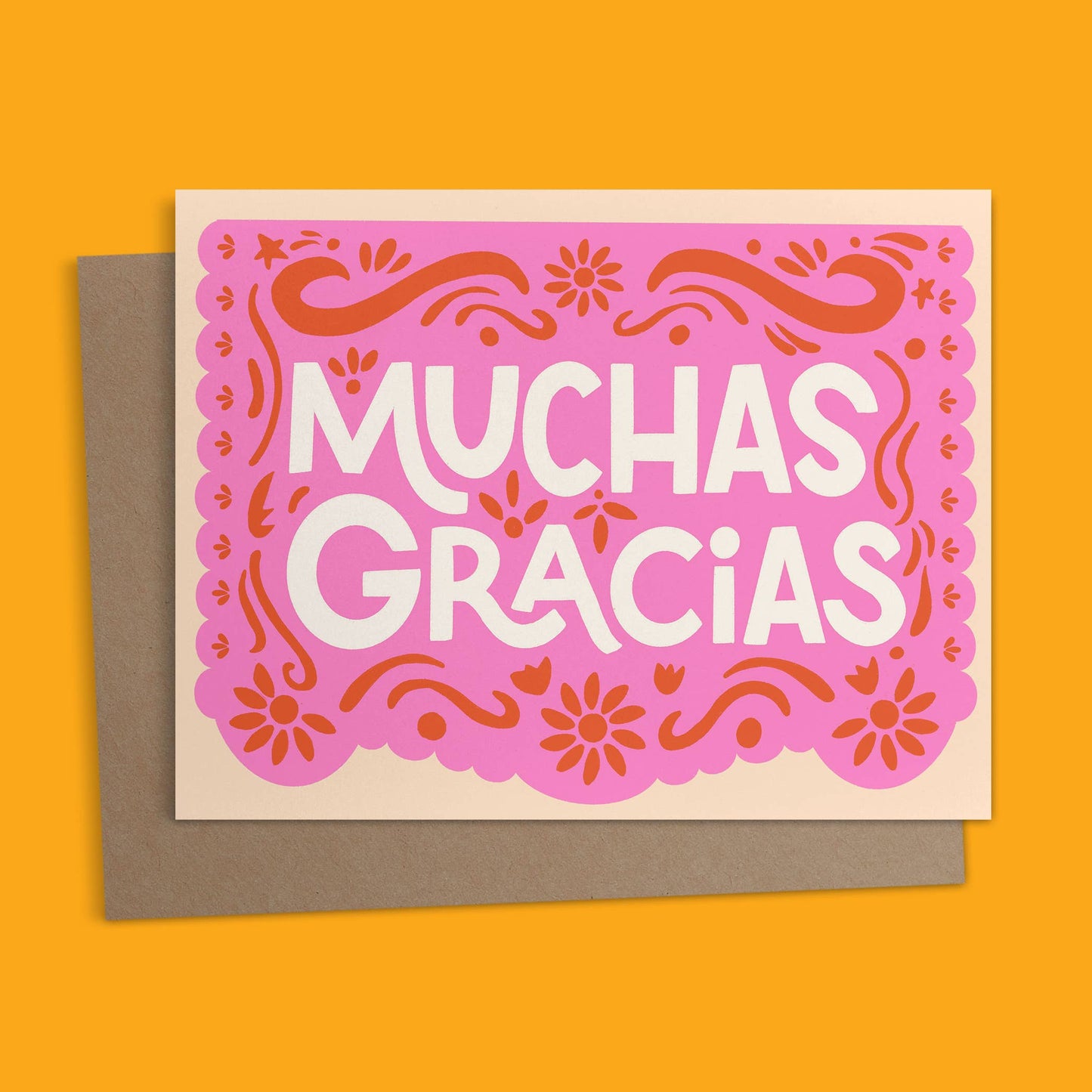 Ana Peake - Gracias - Thank you Papel Picado Spanish