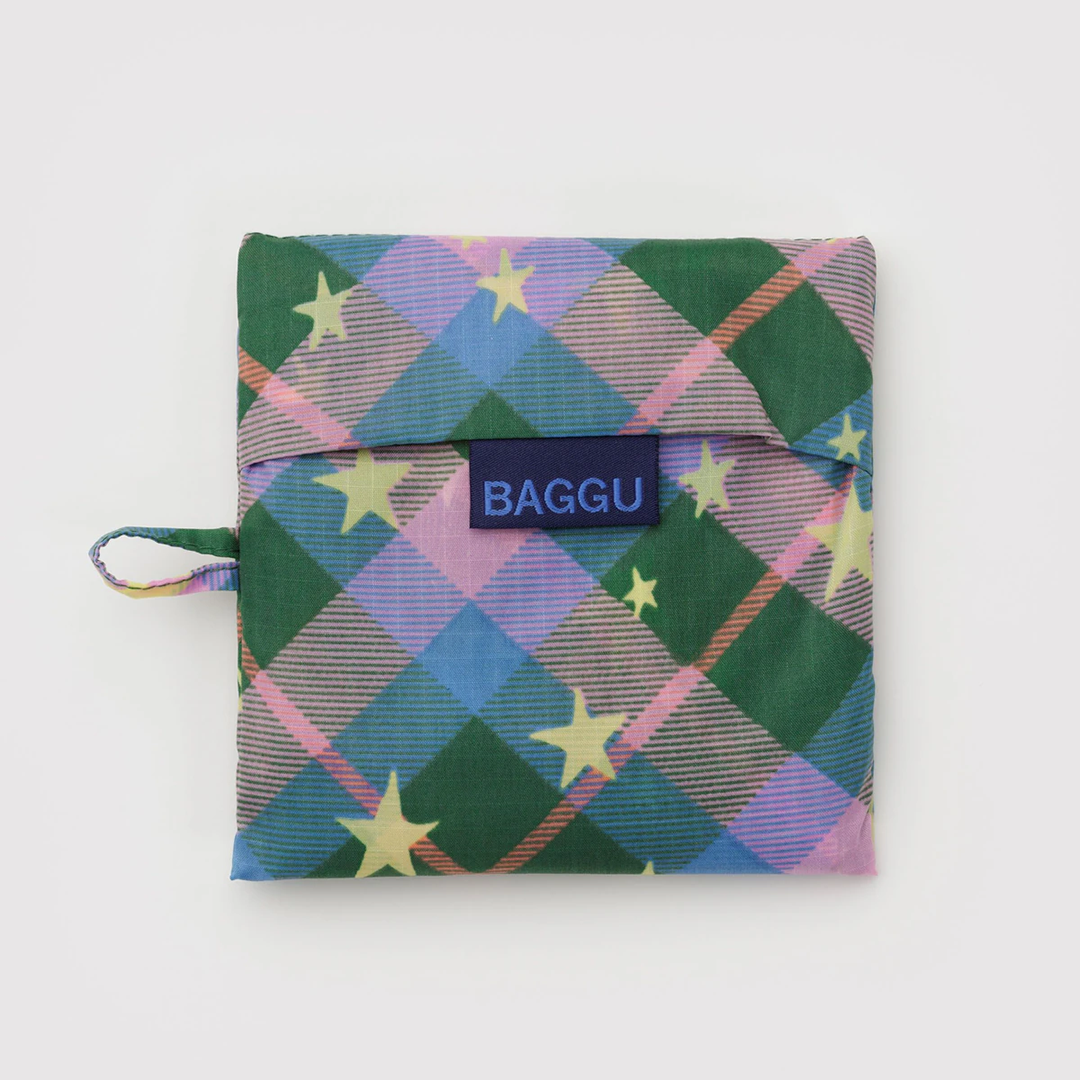 Baggu - Standard Baggu - Green Star Plaid