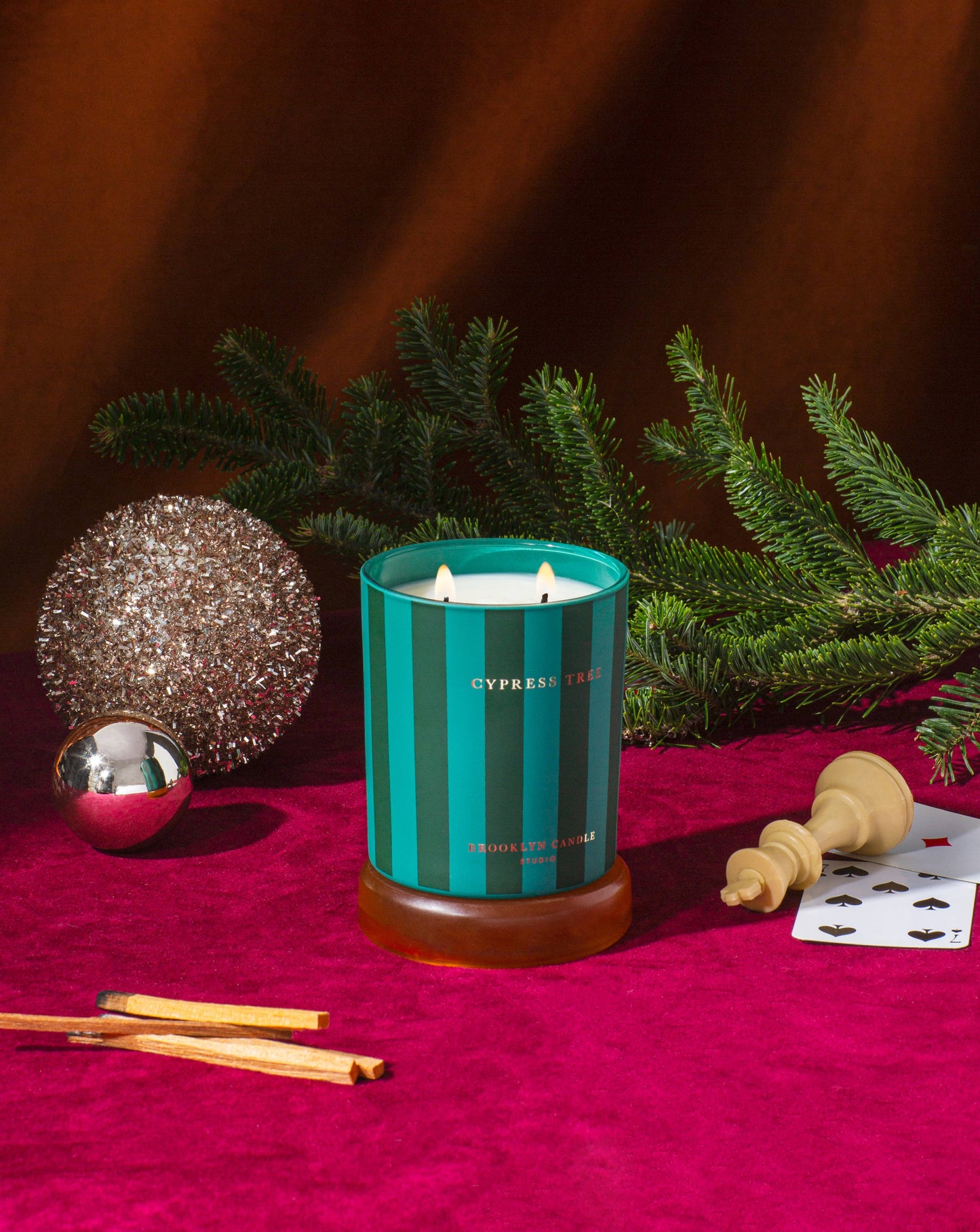 Brooklyn Candle Studio - Cypress Tree Holiday Candle (Limited Edition)