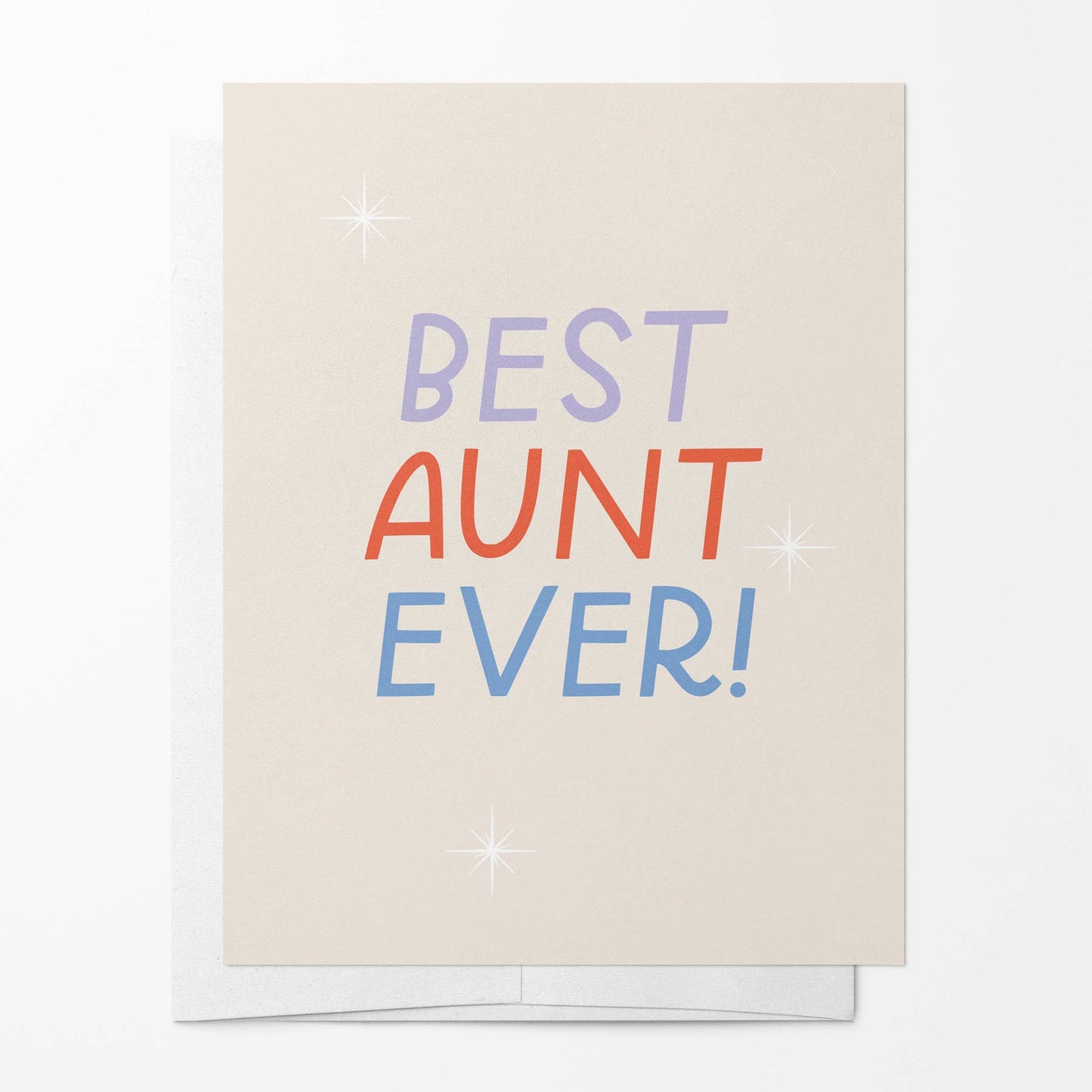 Just Follow Your Art - Best Aunt Ever Card | Family Cards, Fun Aunt, Gifts For Her