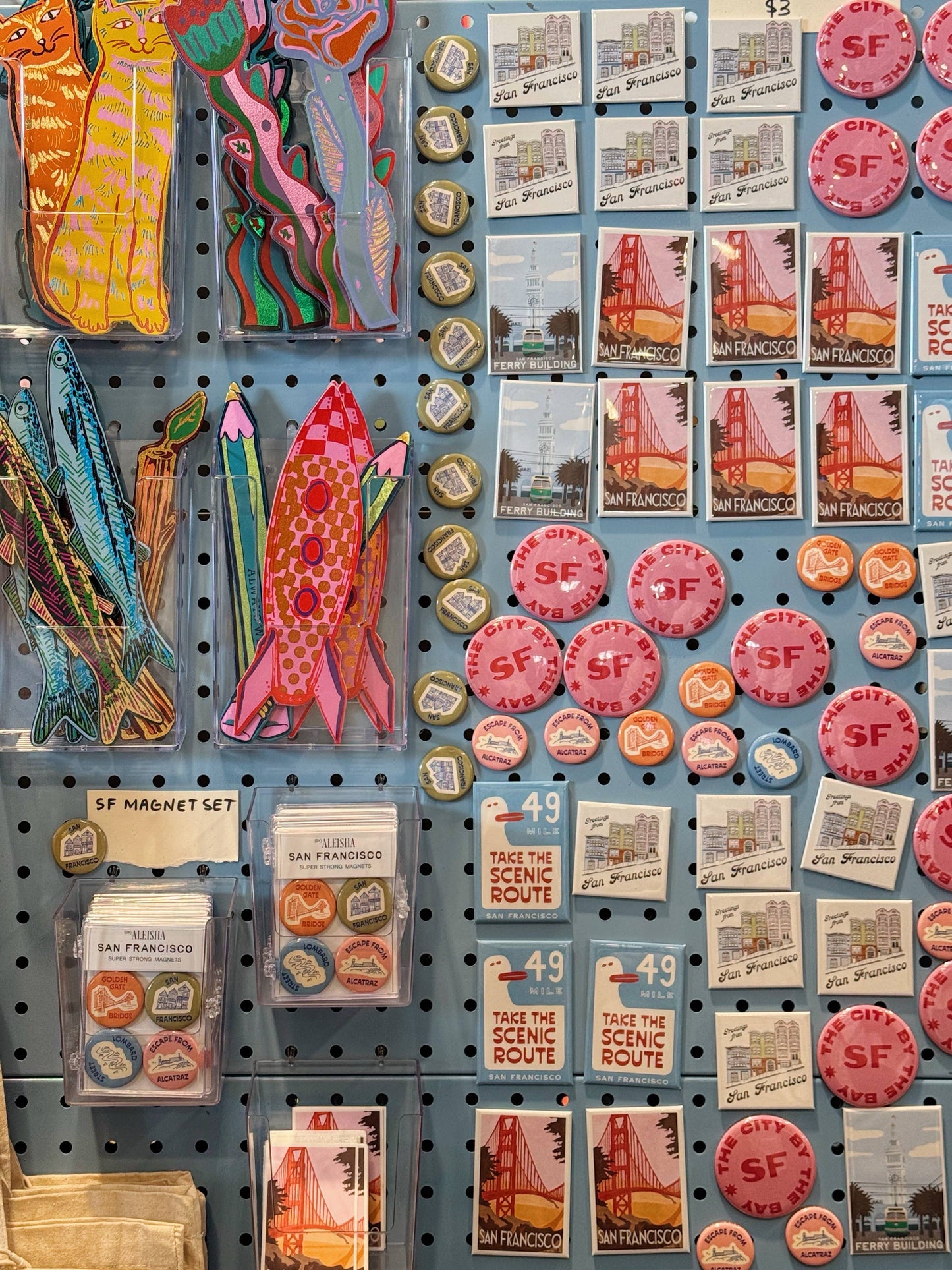 By Aleisha - San Francisco Icons Magnet Set