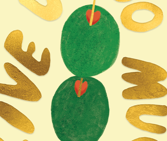 Carolyn Suzuki - OLIVE JUICE - Love Card
