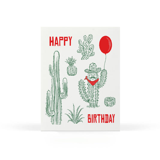 Sweet Bippy Press - Prickly Birthday Card