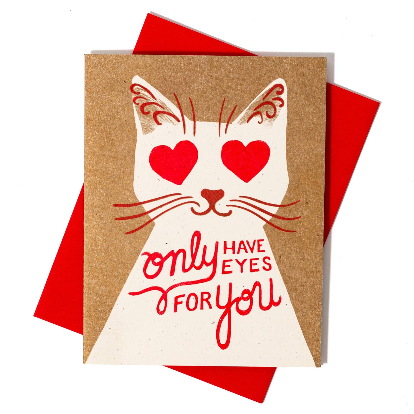 Bromstad Printing Co. - Only Have Eyes For You - Risograph Card
