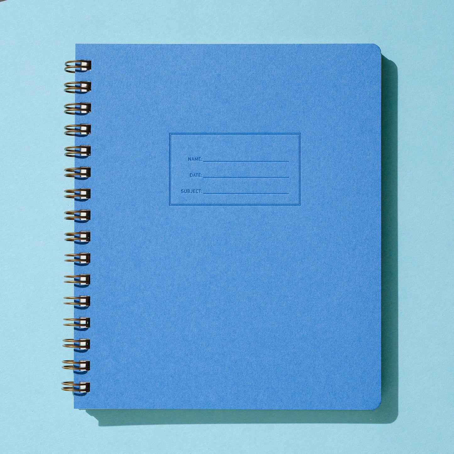 Shorthand Press - Standard Notebook - Ocean: Right / Lined
