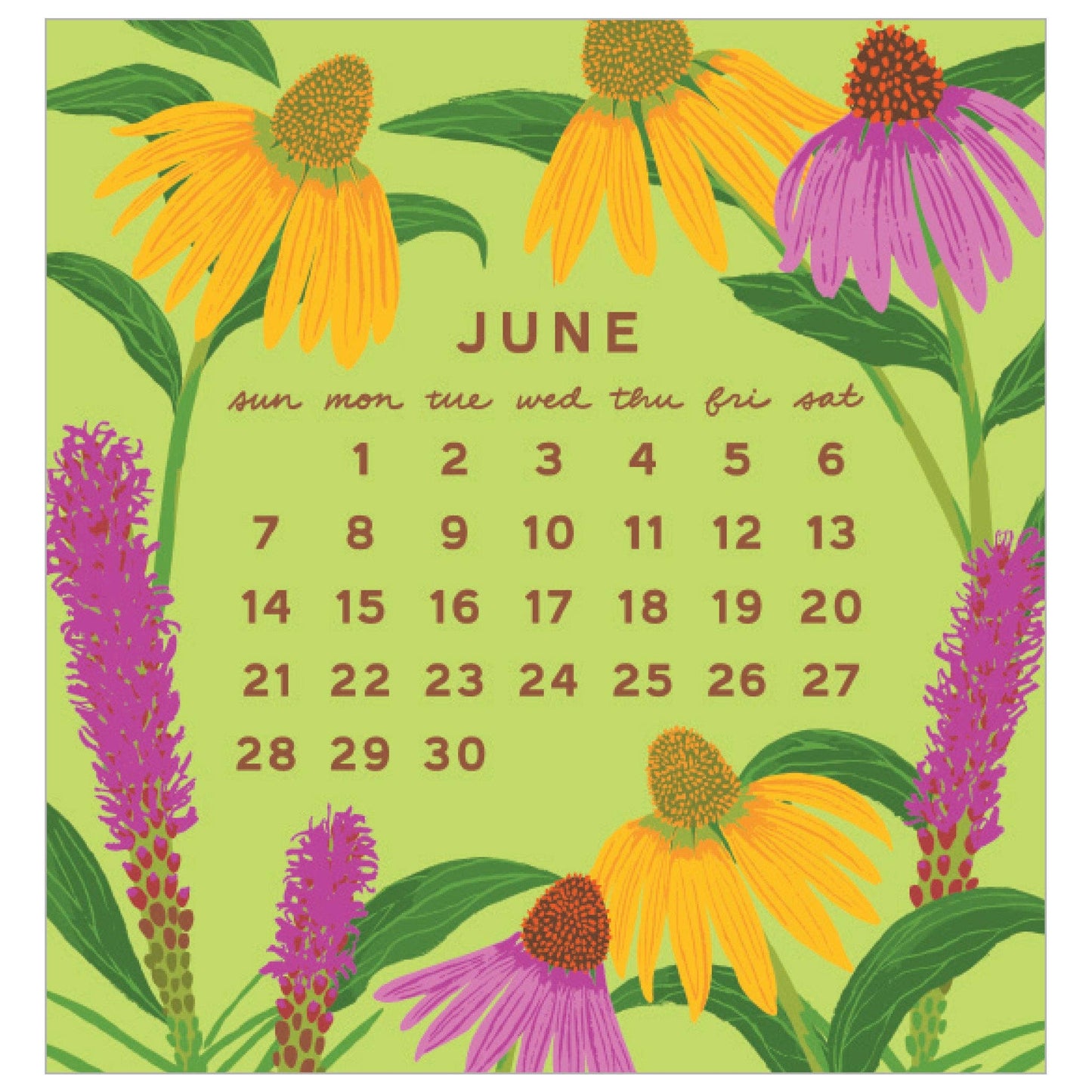Smudge Ink - 2026 Blossom Mini Calendar