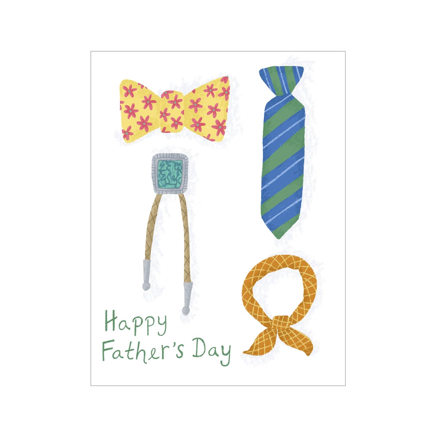 Courtney Beyer Design - Ties for Dad Fathers Day Card