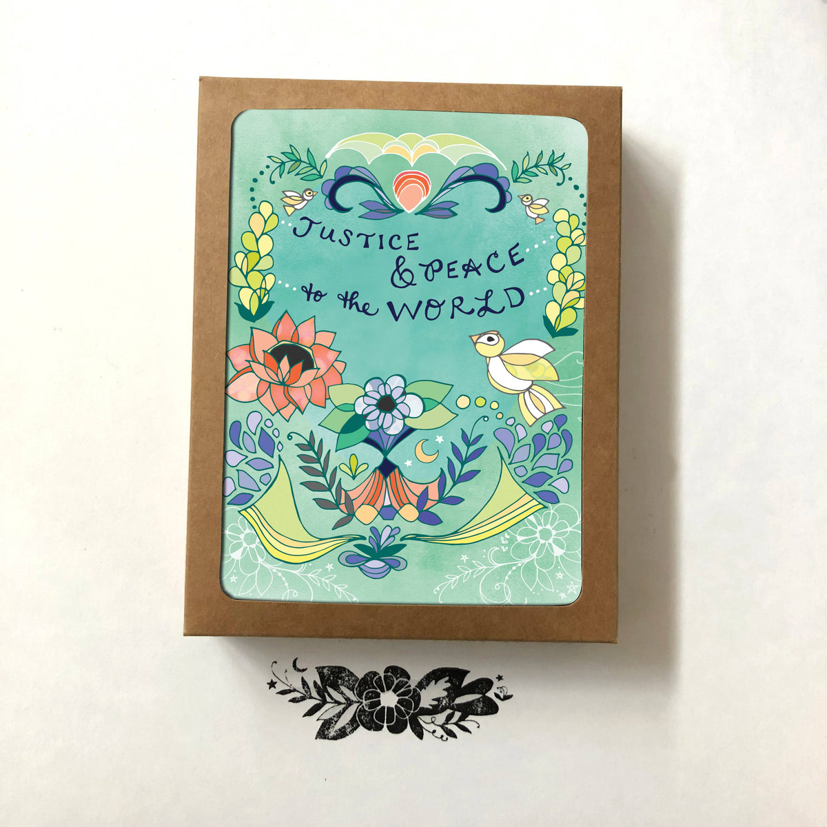 Cynla - Justice and Peace Card - holiday cards, New Year
