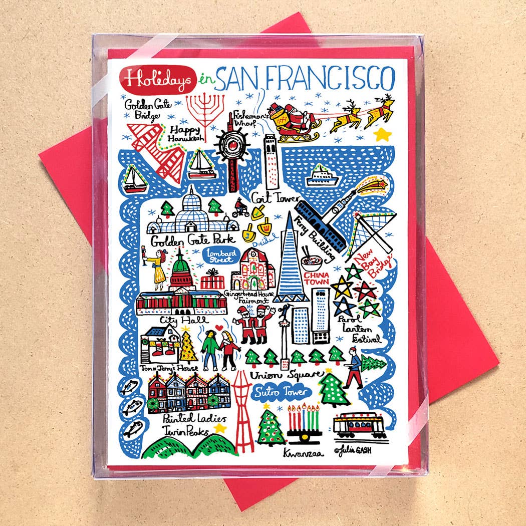 Allport Editions - Holidays in San Francisco Card