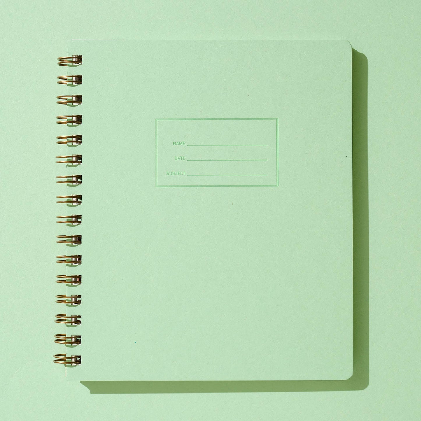 Shorthand Press - Standard Notebook - Mint: Right Handed / Lined