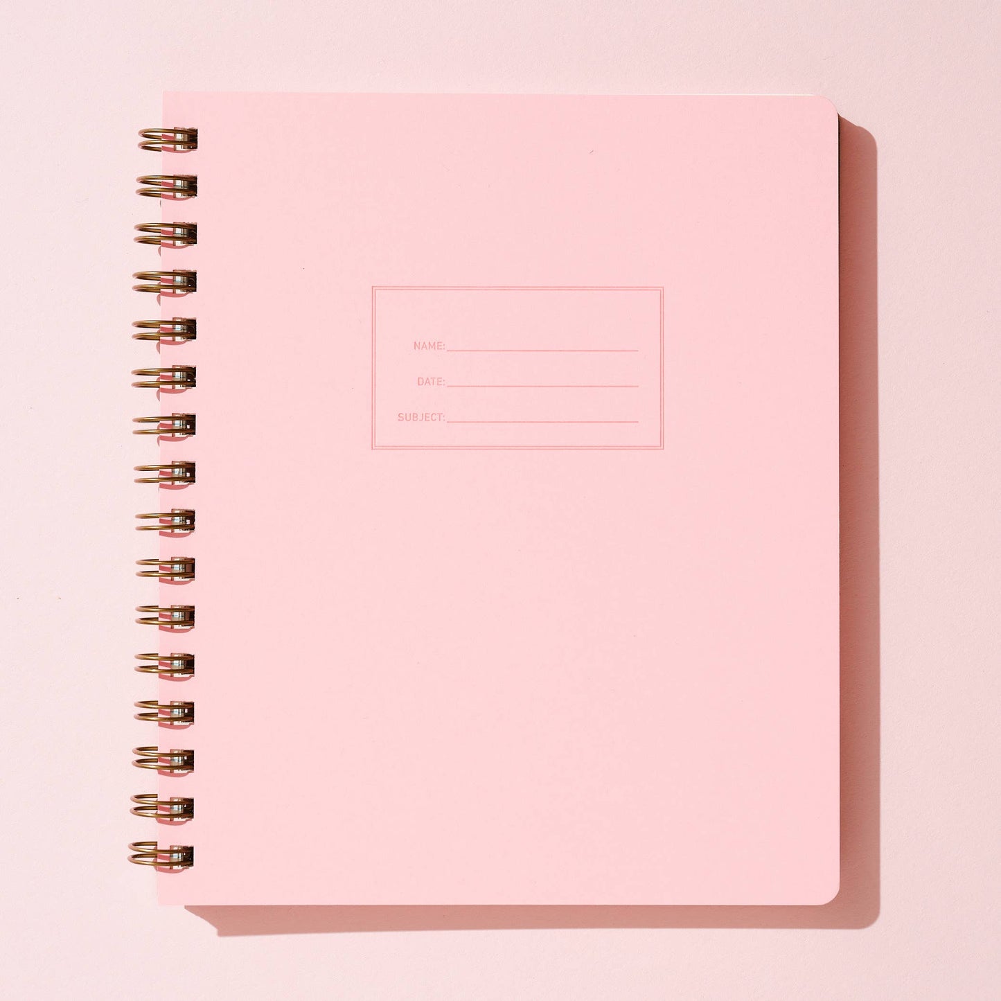 Shorthand Press - Standard Notebook - Pink Lemonade: Right Handed / Sketch