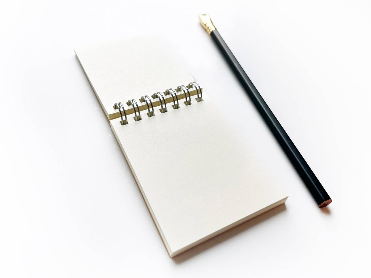 Studio Portmanteau - Tiny Kraft Top Spiral Pocket Notebook