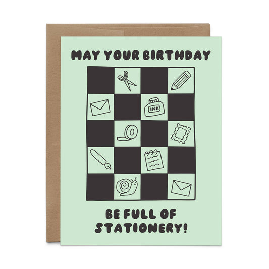 The Paper + Craft Pantry - Birthday Full of Stationery Card