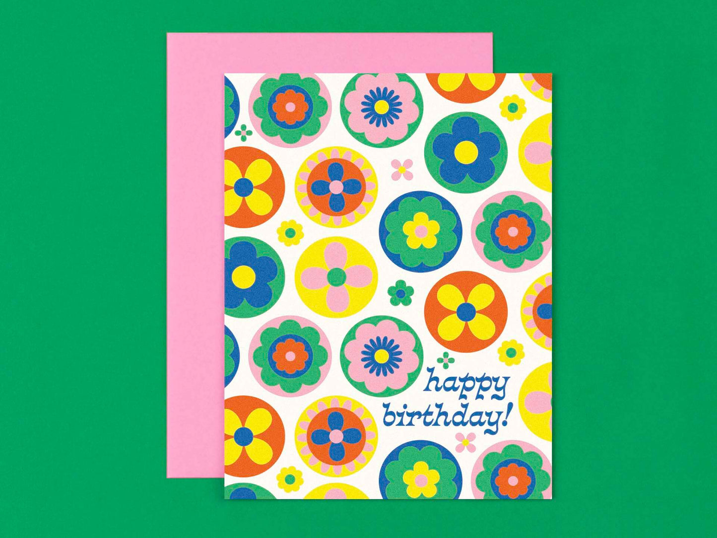 My Darlin' - Folk Fleurs • Flower Pattern Birthday Card