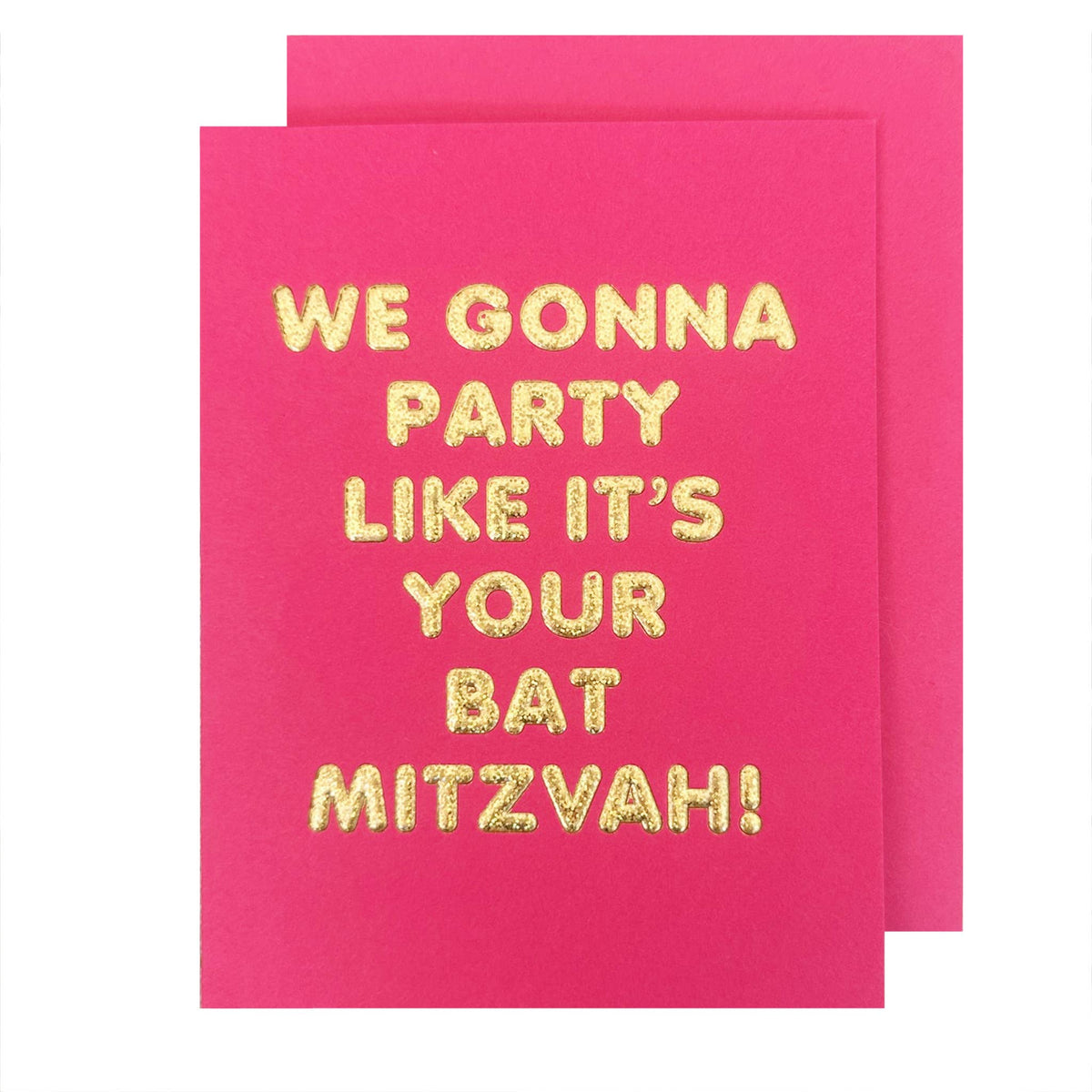 The Social Type - Bat Mitzvah Congrats Card