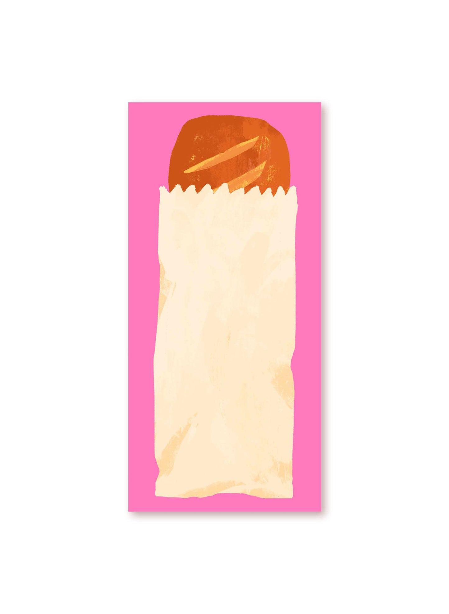 Karen Schipper - Bread Listpad – Cute Grocery To-Do List Notepad