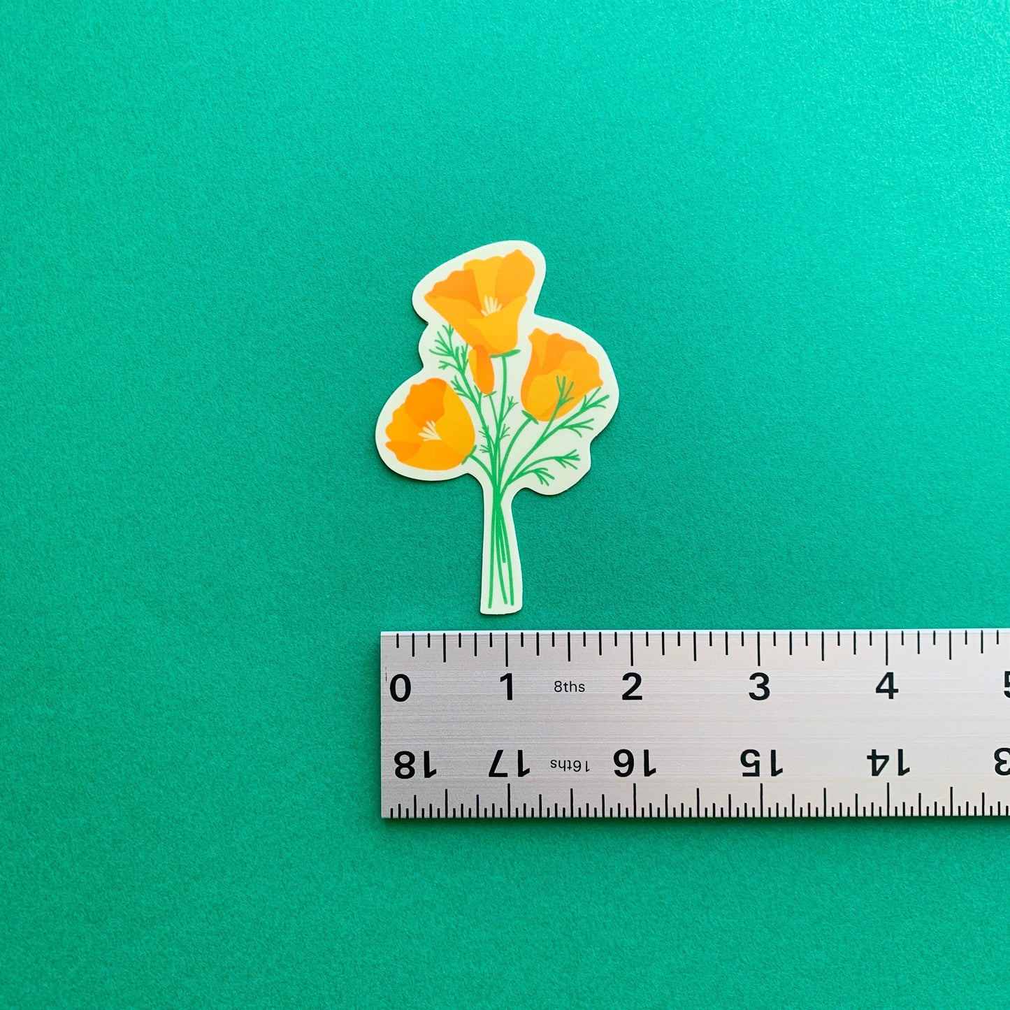 Maison Chanamon - California Poppies Sticker