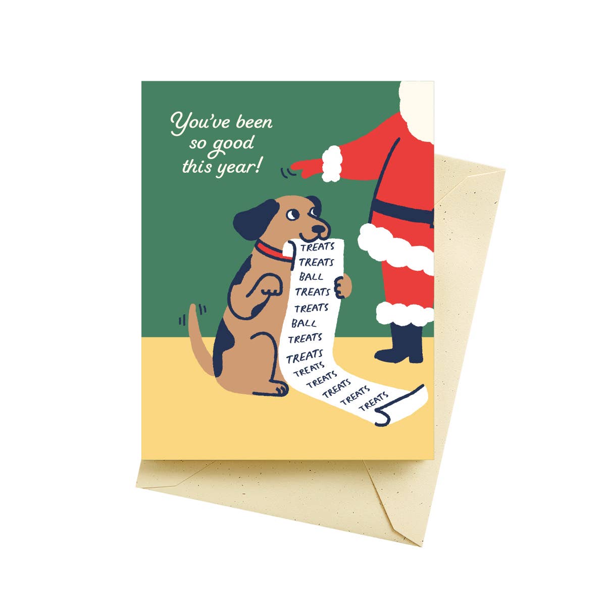 Seltzer Goods - Good Dog List Holiday Cards