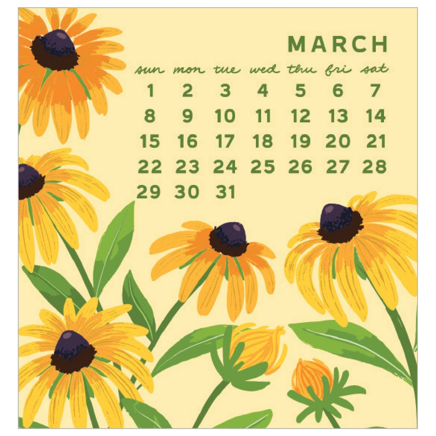 Smudge Ink - 2026 Blossom Mini Calendar