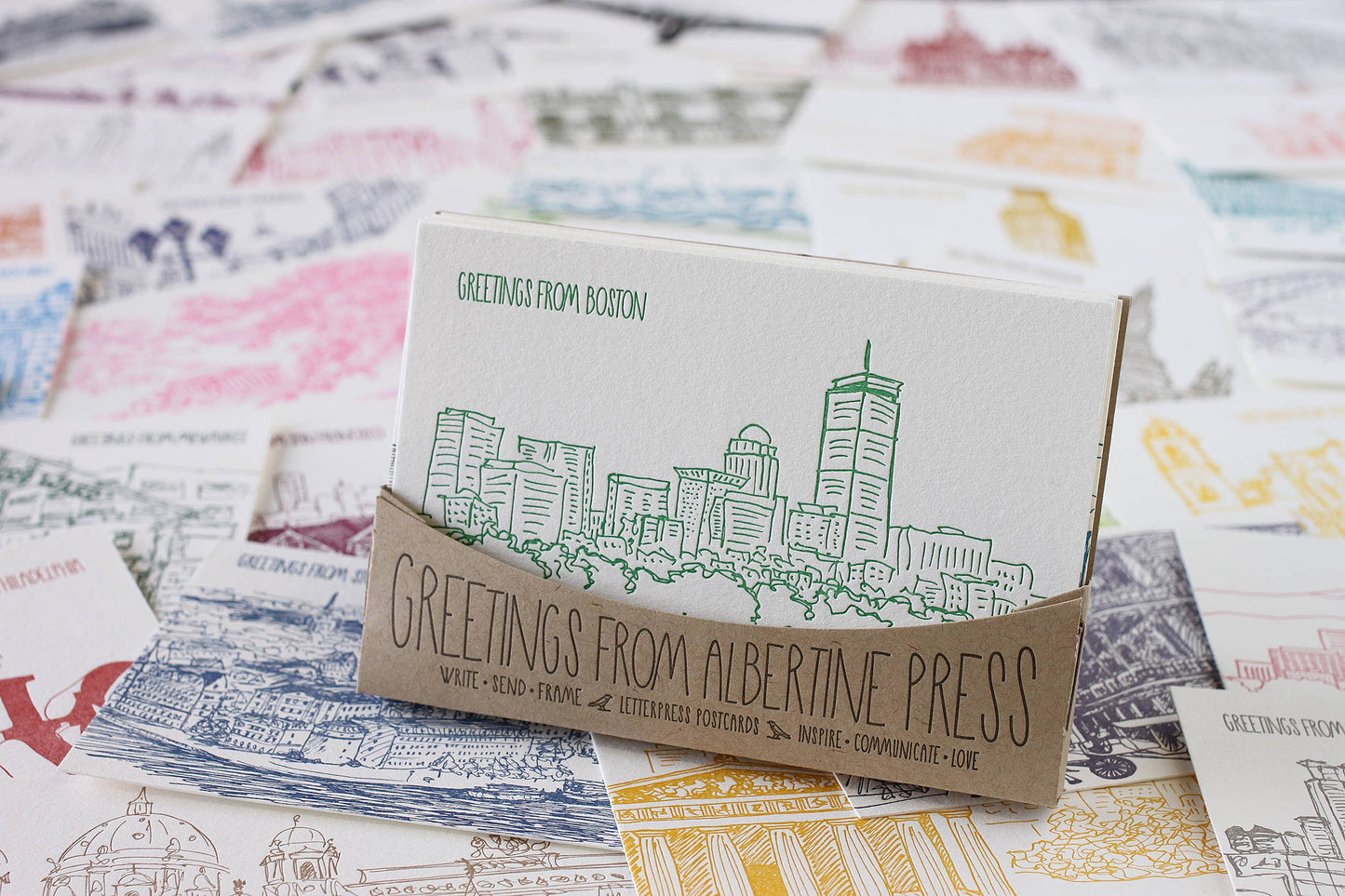 Albertine Press - San Francisco Postcard