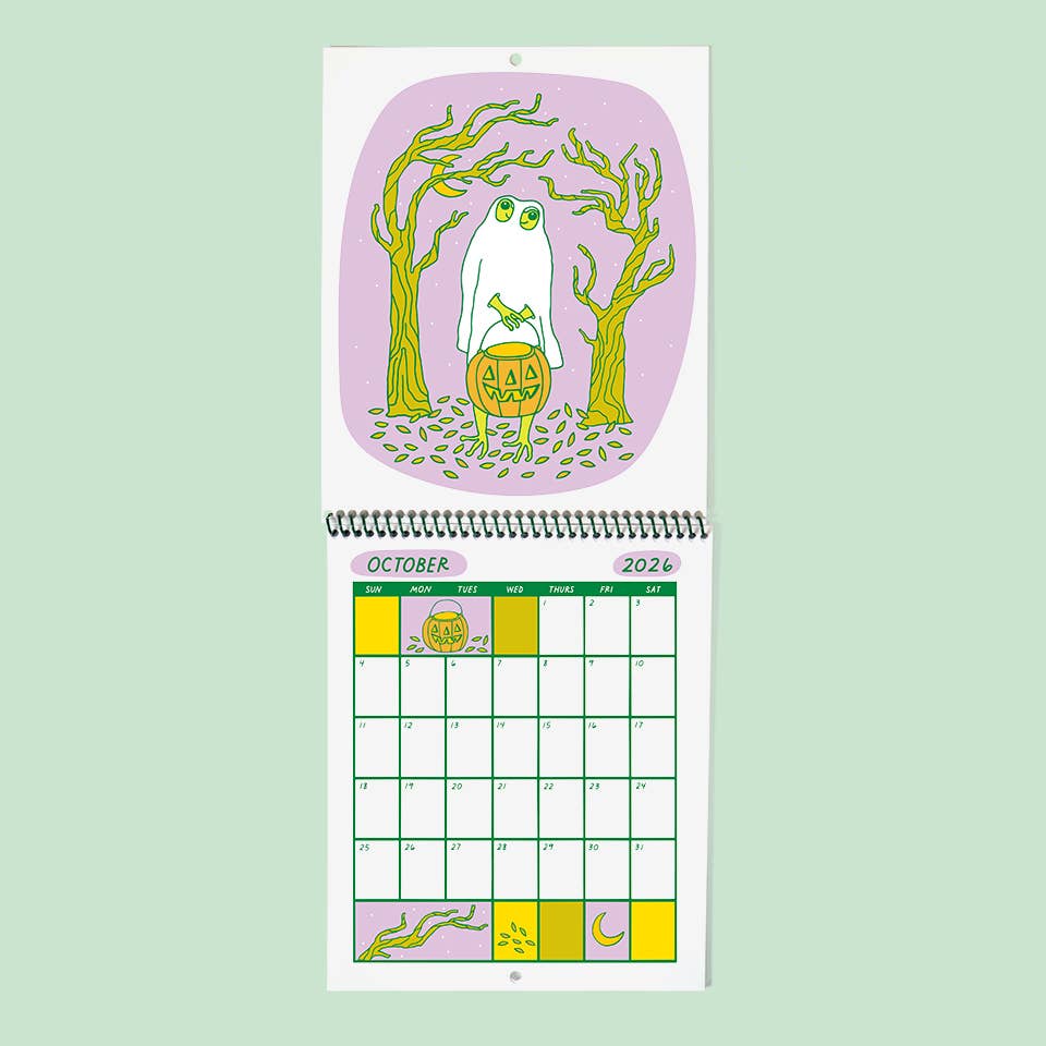 The Good Twin - Froggy of the Month 2026 Calendar