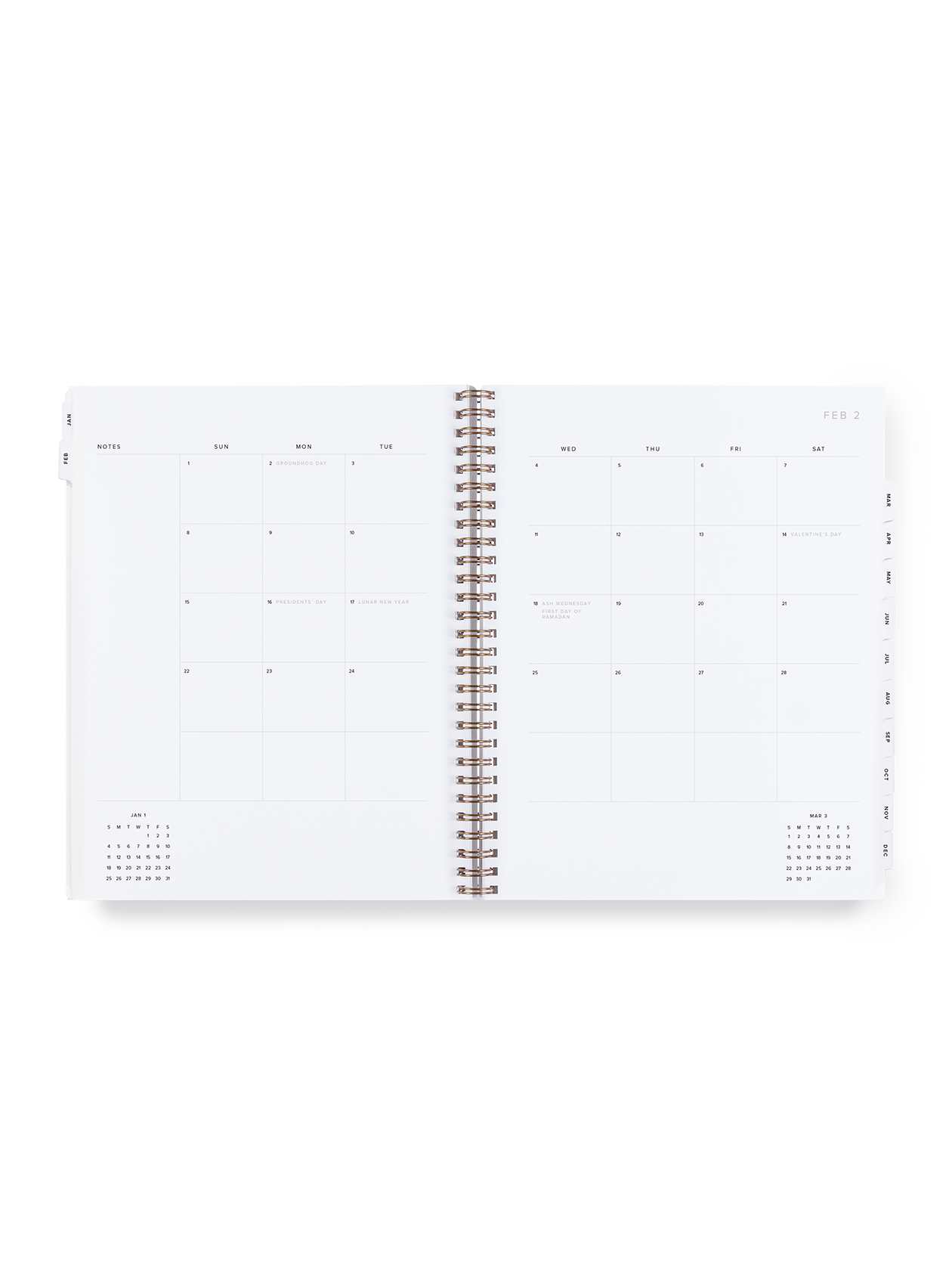 Appointed - 2026 Year Task Planner: Oxford Blue