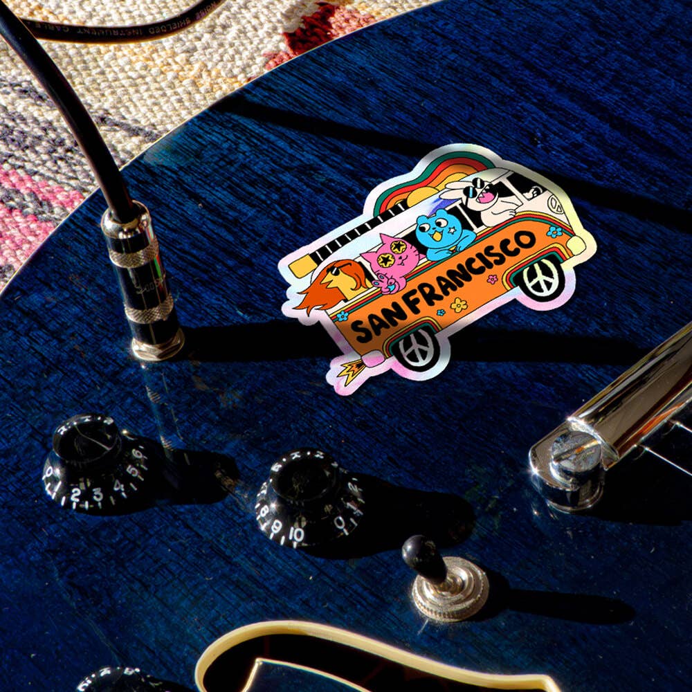 Apply Stickers - We <3 San Francisco - Die-Cut Sticker