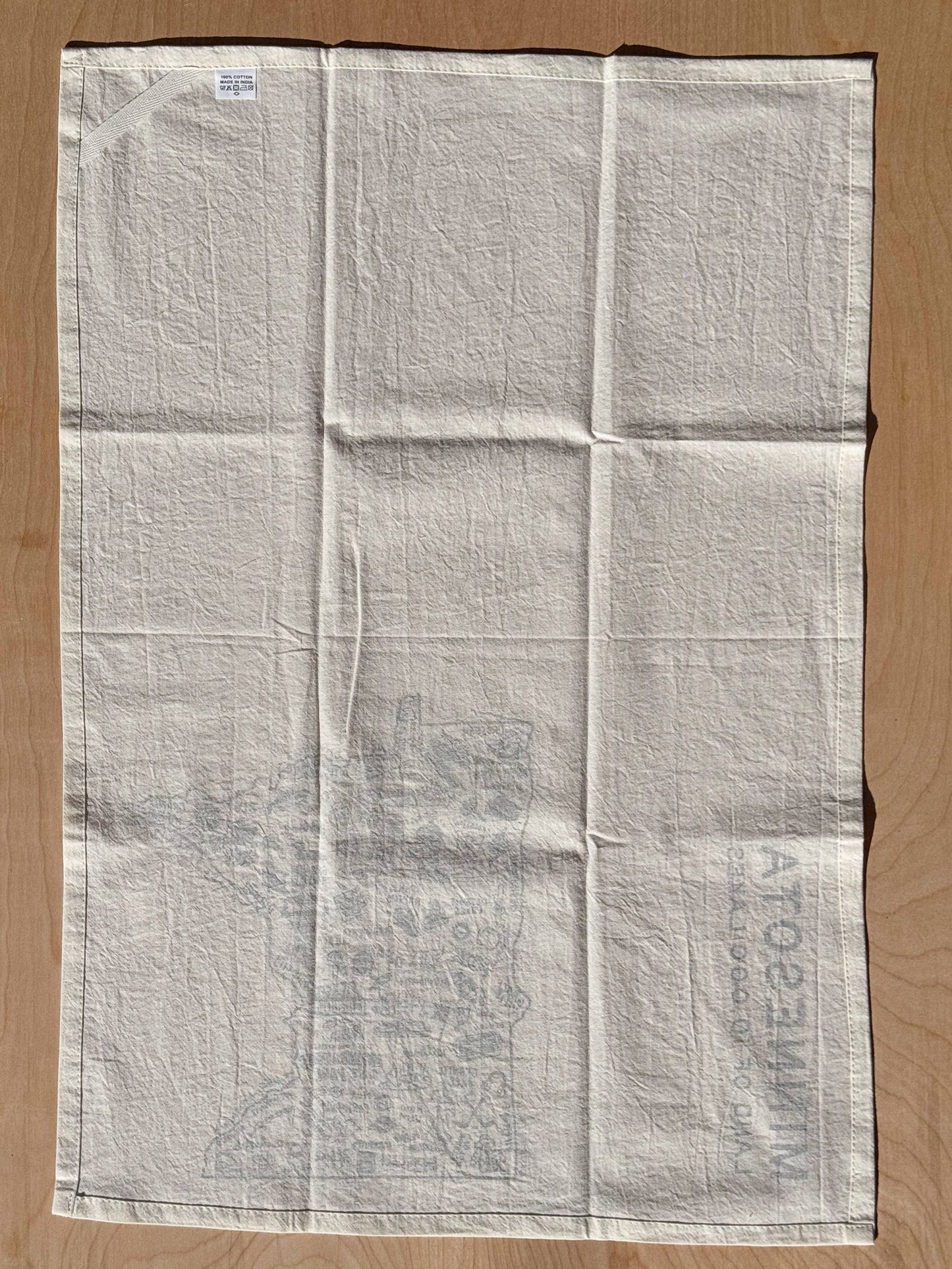 By Aleisha - Bay Area Map Tea Towel: Belly Band Only